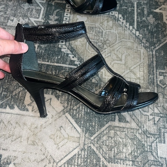 Alfani women’s Delia Black Sophisticated Heels size 8.5 - Picture 3 of 11